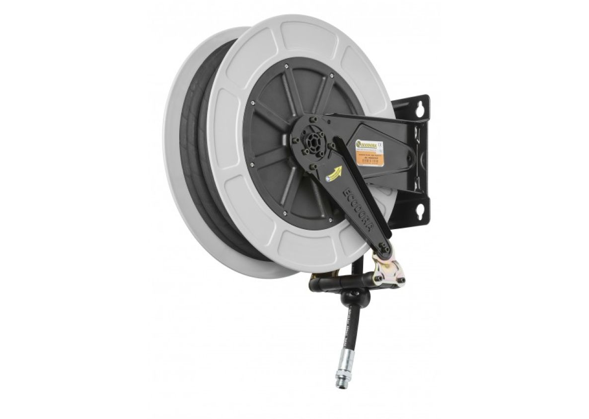 Ecodora 567000103 Slanghaspel 18m (lucht/water 70°C) - 20 bar - slang 3/8" - (4430/13)