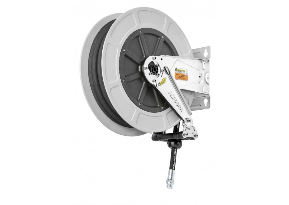 Ecodora 567000105 Slanghaspel 18m (lucht/water 100°C) - 200 bar - slang 3/8" - (4432/32)