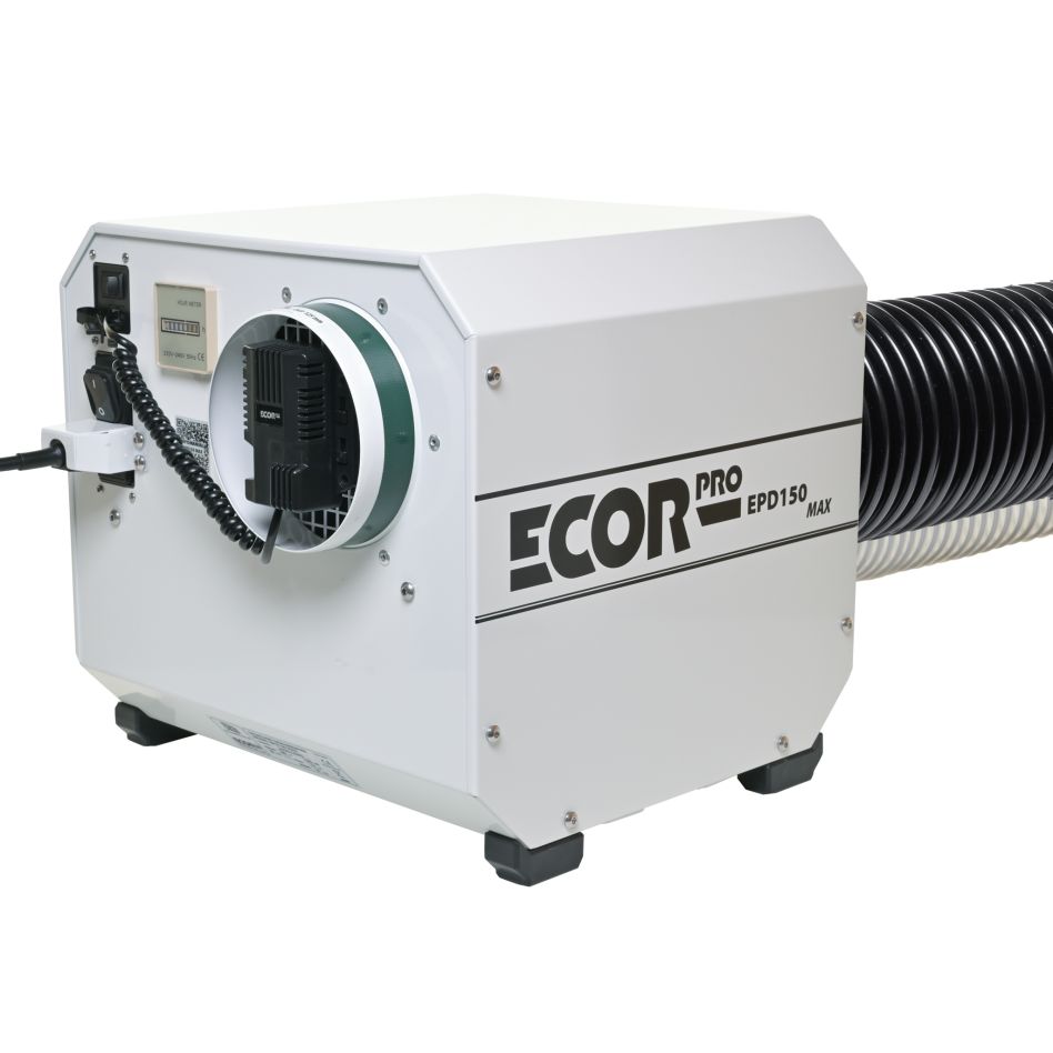 Ecor Pro EPD150 MAX DryFan Adsorptie-Ontvochtiger 35l met WiFi wit