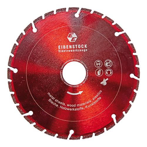 Eibenstock 12.323.33 Diamantzaagblad 125 mm rood