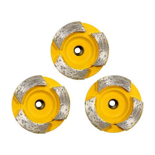 Eibenstock 12.328.02 Diamantkomschijf - geel set a 3 stuks EES1400-3