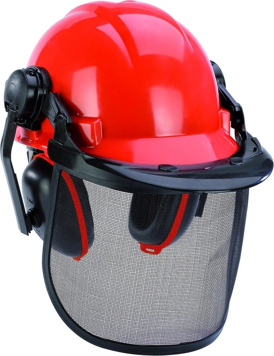 Einhell 4500480 Veiligheidshelm met verstelbaar en klapbaar vizier