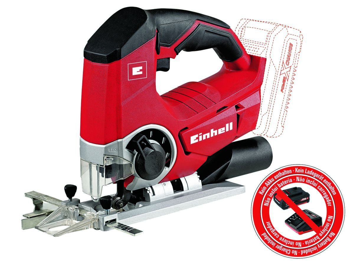 Einhell 4321200 TE-JS 18 Li-Solo Accu Decoupeerzaag 18 Volt excl. accu's en lader
