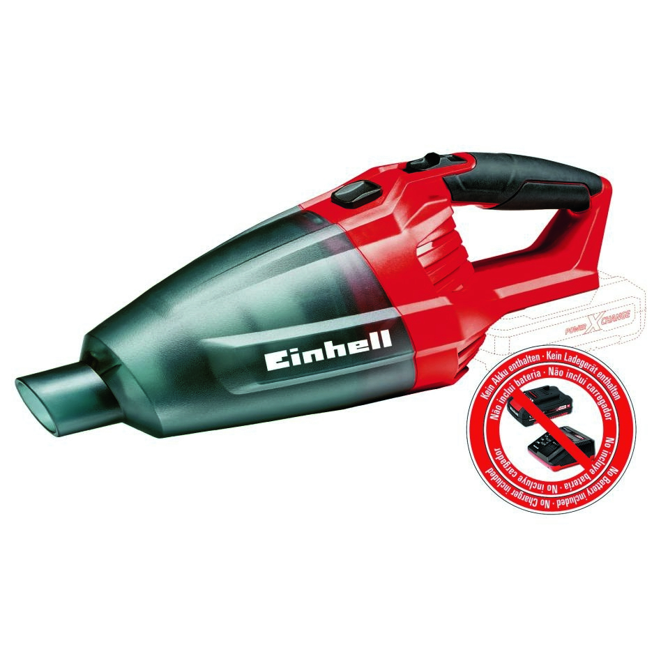 Einhell 2347120 TE-VC 18 Li-Solo Accu Kruimeldief 18 Volt excl. accu's en lader
