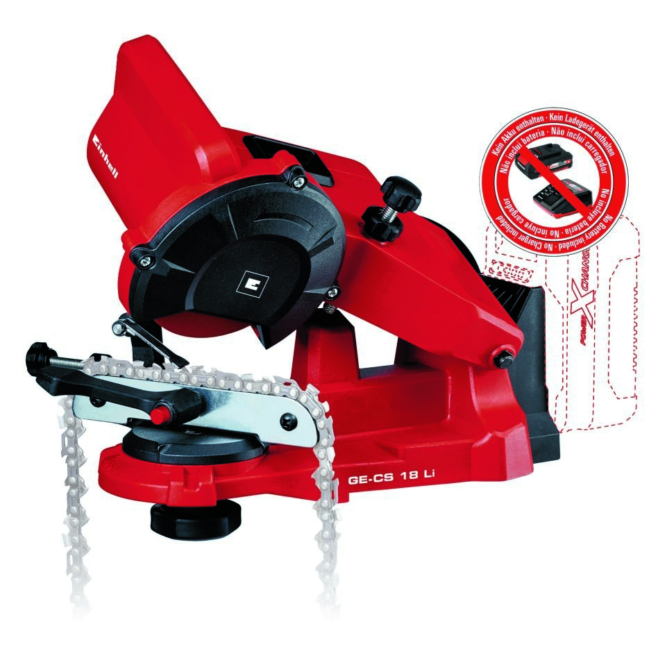 Einhell 4499940 GE-CS 18 Li-Solo Accu Kettingslijper 18 Volt excl. accu's en lader