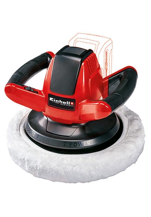 Einhell 2093301 CE-CB 18/254 Li-Solo Accu Polijstmachine 18 Volt excl. accu's en lader