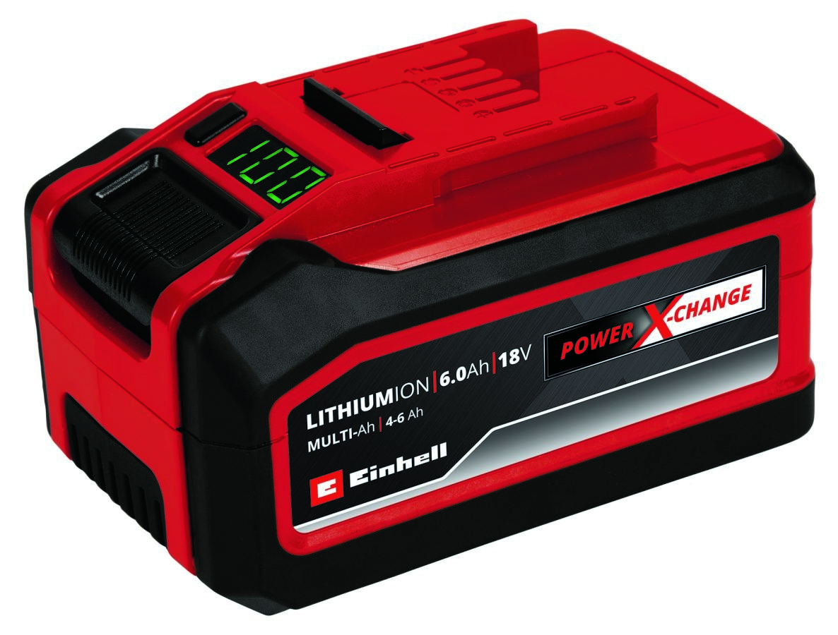 Einhell 4511502 18V 4-6Ah Multi-Ah PXC Plus Accu 18 Volt 6.0 Ah li-ion