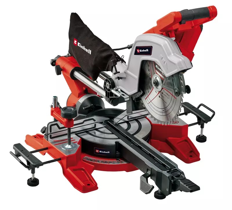 Einhell 4300877 TE-SM 10 L Dual Radiaal Afkort-/Verstekzaag 254 mm