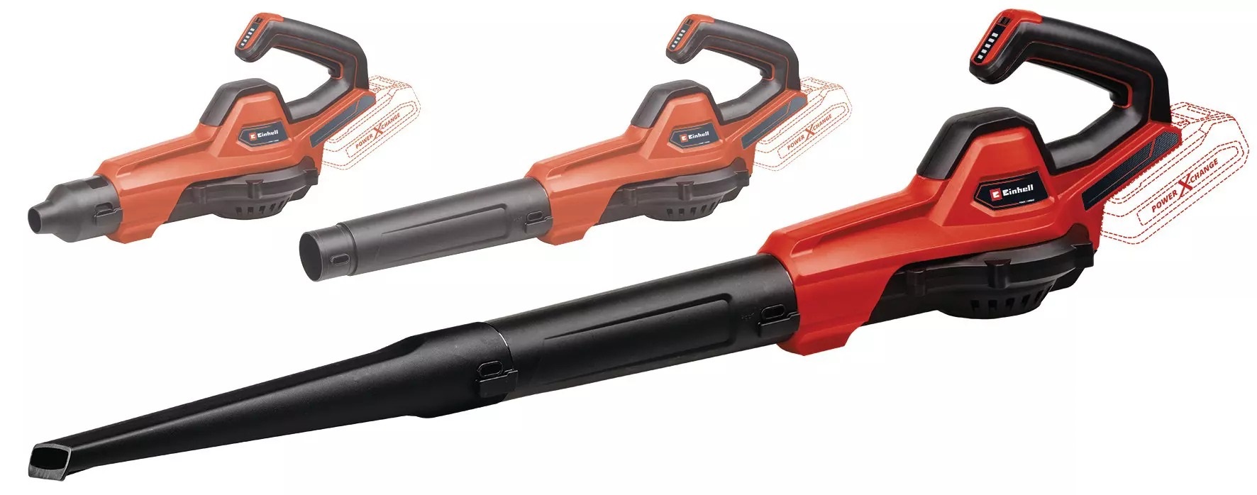Einhell 3433542 GE-UB 18/250 Li E Solo Accu Bladblazer excl. accu en lader in doos