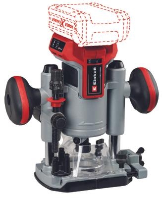 Einhell 4350411 TP-RO 18 LI BL Accu Bovenfrees 18 Volt excl. accu's en lader