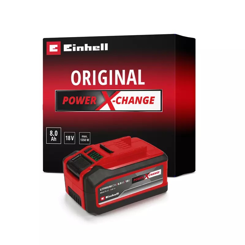 Einhell 4511600 PXC+ Accu Li-Ion 18 V 5.0-8.0 Ah