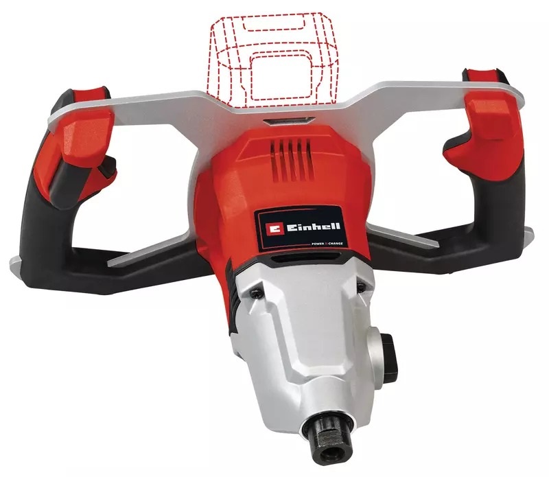 Einhell 4258770 TP-MX 18-2 Li BL Solo Accu Verf-/Mortelmenger M14 excl. accu en lader in doos