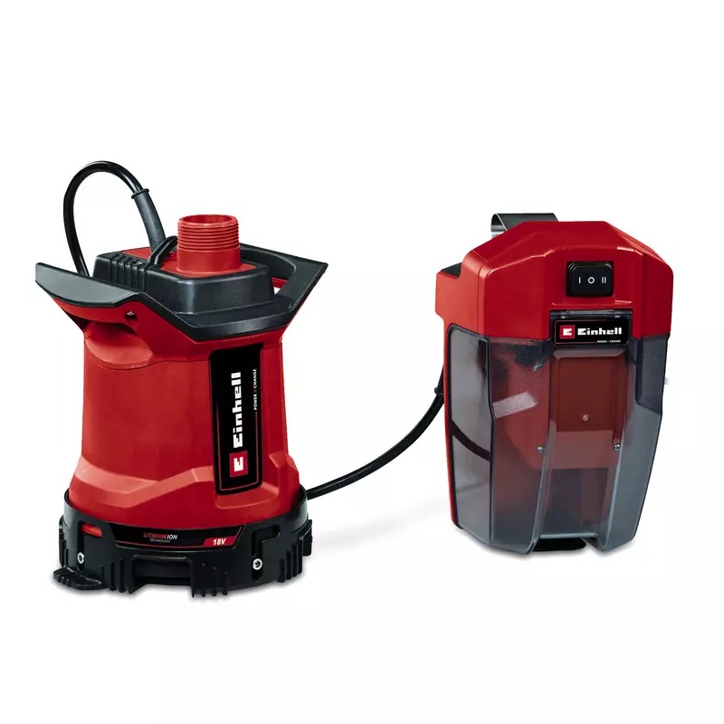 Einhell 4181590 GE-DP 18/25 LL Li Solo 2-in-1 Accu Dompel-/Vuilwaterpomp excl. accu en lader in doos