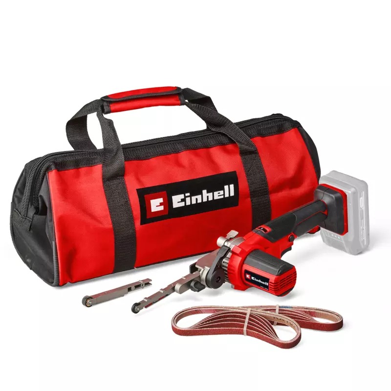 Einhell 4461000 TE-BF 18 Li Solo Accu Vijl-/Bandschuurmachine 9/13x457 mm excl. accu en lader in tas