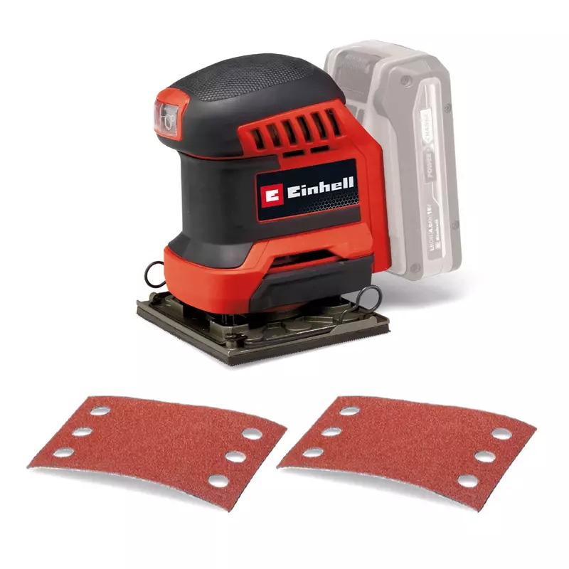 Einhell 4460731 TE-OS 18/113 Li Solo Accu Multischuurmachine 101x113 mm excl. accu en lader in doos