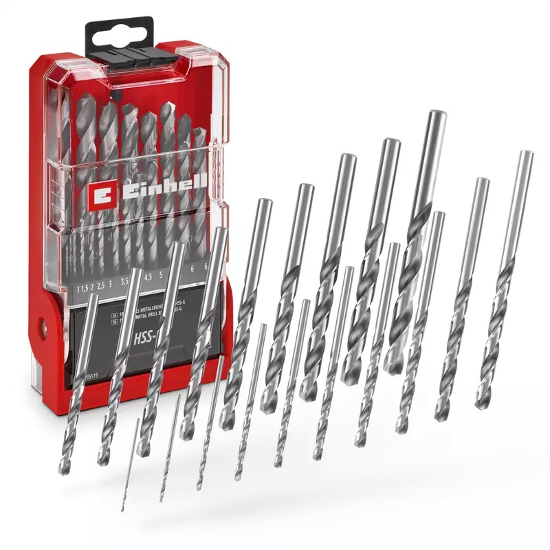 Einhell 49205519 Borenset 19-delig in Drill-Case