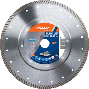 Norton Clipper 70184610314 Euro Jet Diamant zaagblad 115 x 22,23 mm