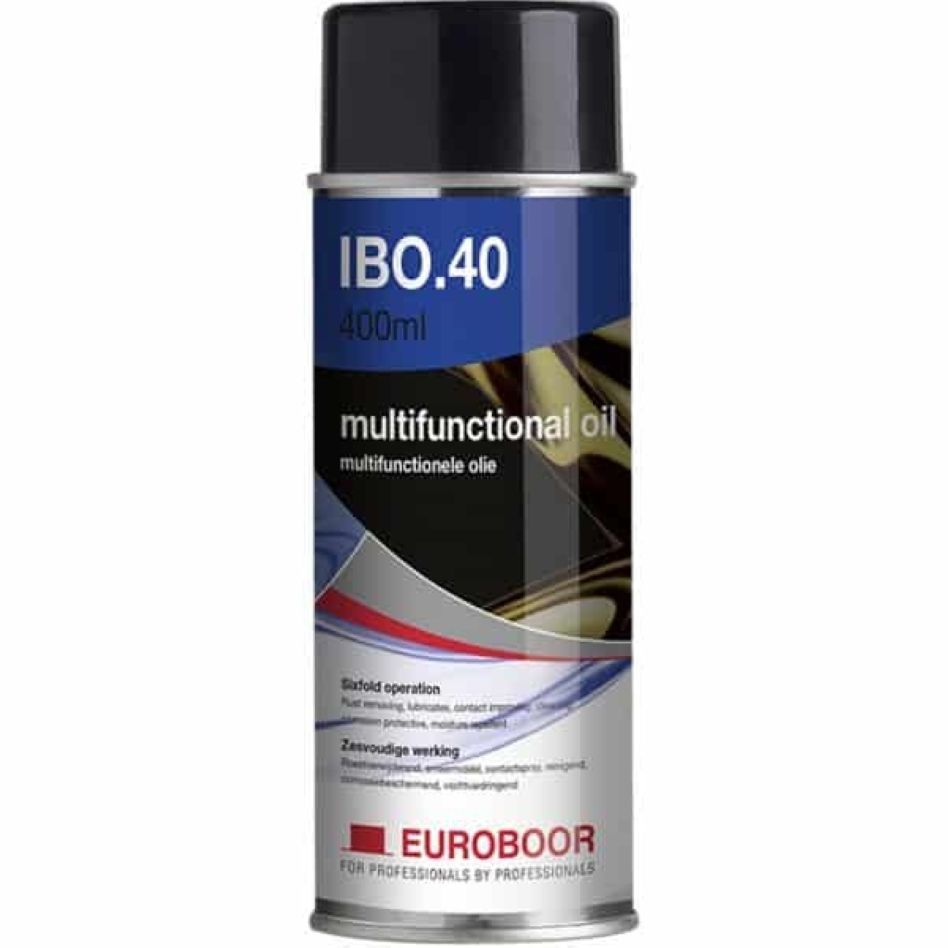 Euroboor 38042000401004 IBO.40 Multifunctionele olie spray, 400 ml