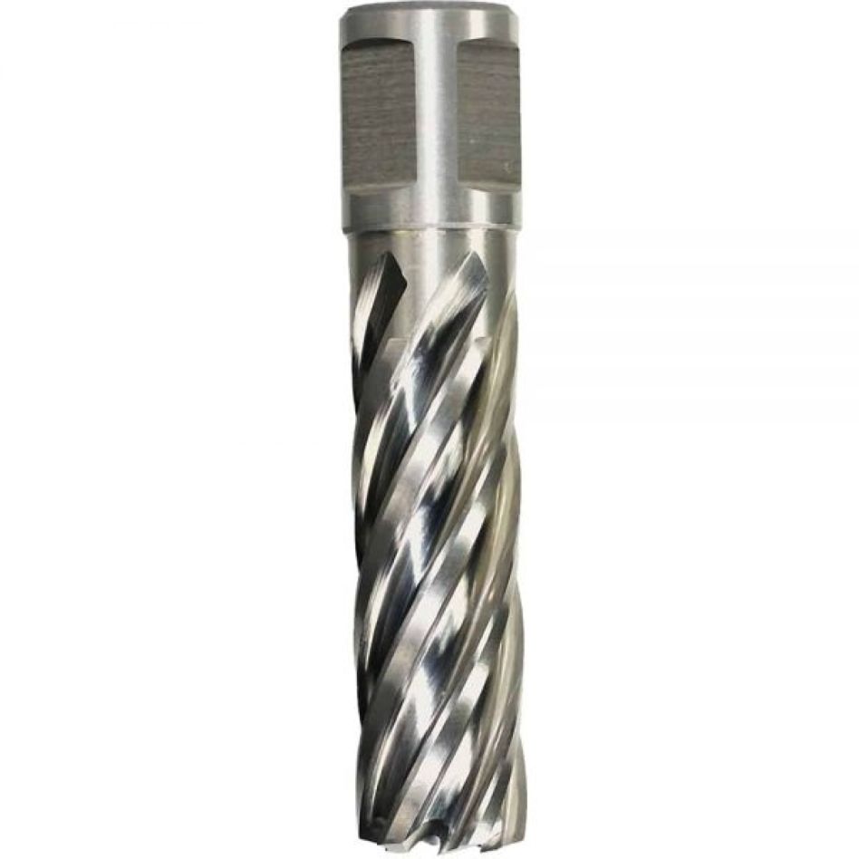 Euroboor 21107501801004 HCPY.180 Kernboor, HSS, D 18 mm, DoC 75 mm, Weldon