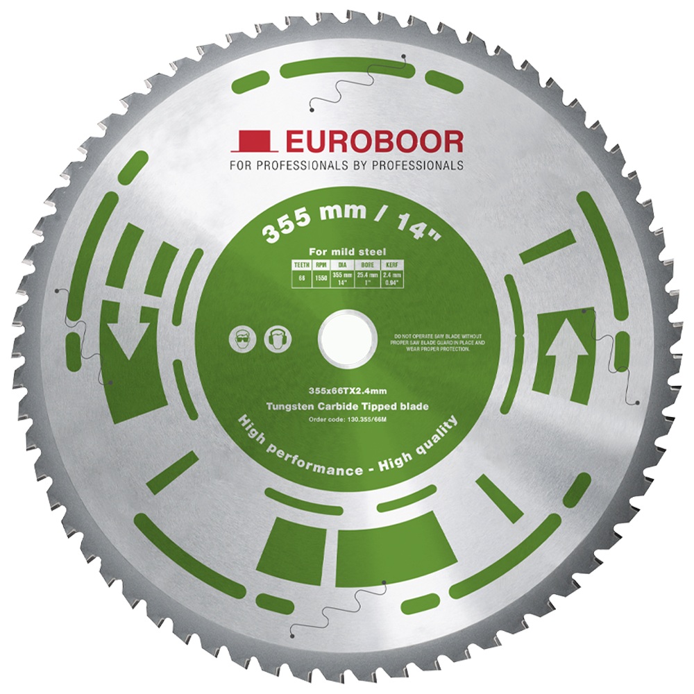 Euroboor 31613556602004 130.355/66M Zaagblad, 75Cr1, D 355 mm, T 66