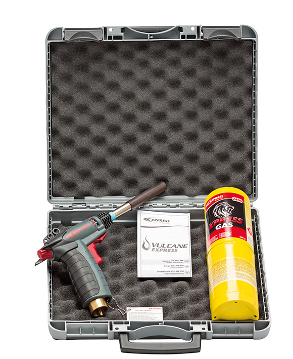 Express 480 Vulcane Express Air Conditioning Gasbrander in koffer