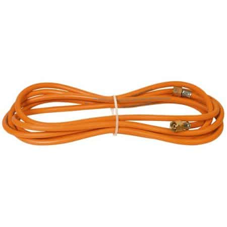Express 963/5 Gasslang rubber Lengte 4,75 m dia 6,3 2x koppeling 3/8 links vrouwelijk