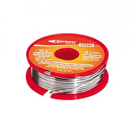 Express 11961 Tinsoldeer elektrische componenten 99,3% Tin, 0,7% koper 80 g