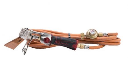 Express 6367/9 Zink soldeerbout pakket met Piëzo en gasslang 4,75 m 1,84 Kg