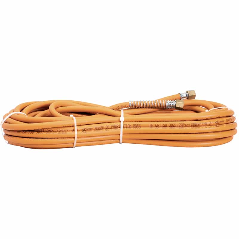 Express 963/20SP Gasslang rubber met 2 x koppeling 3/8 links vrouwelijk
