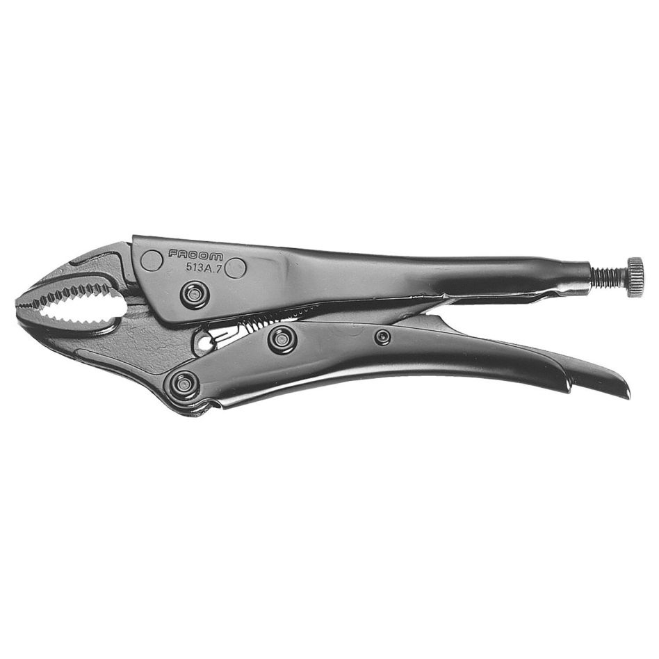 Facom 513A.7 Griptang met korte bekken 190 mm