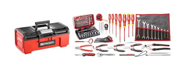 Facom CM.EM40A Gereedschapset voor Electromechanic 80-Delig