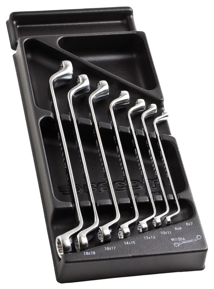 Facom MOD.55-1 Module Ringsleutelset metrische maten 7-Delig