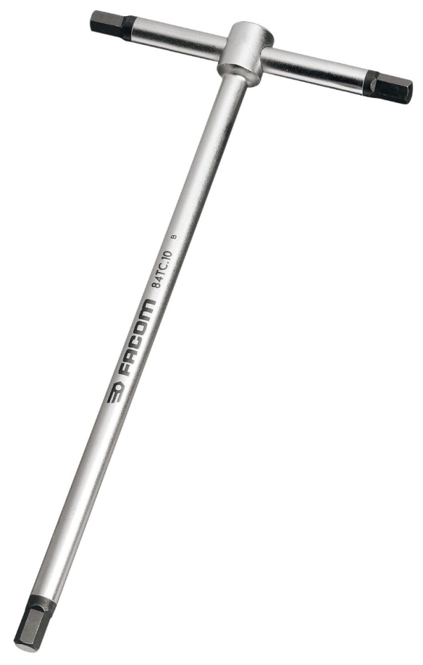 Facom 84TC.2 T-vormige Inbussleutel metrische maten 6-kant 125 x 62.5 mm