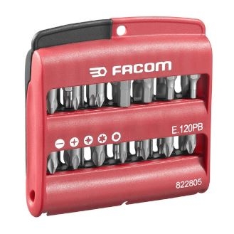 Facom E.120PB Bitset 1/4" + Bithouder 28-Delig