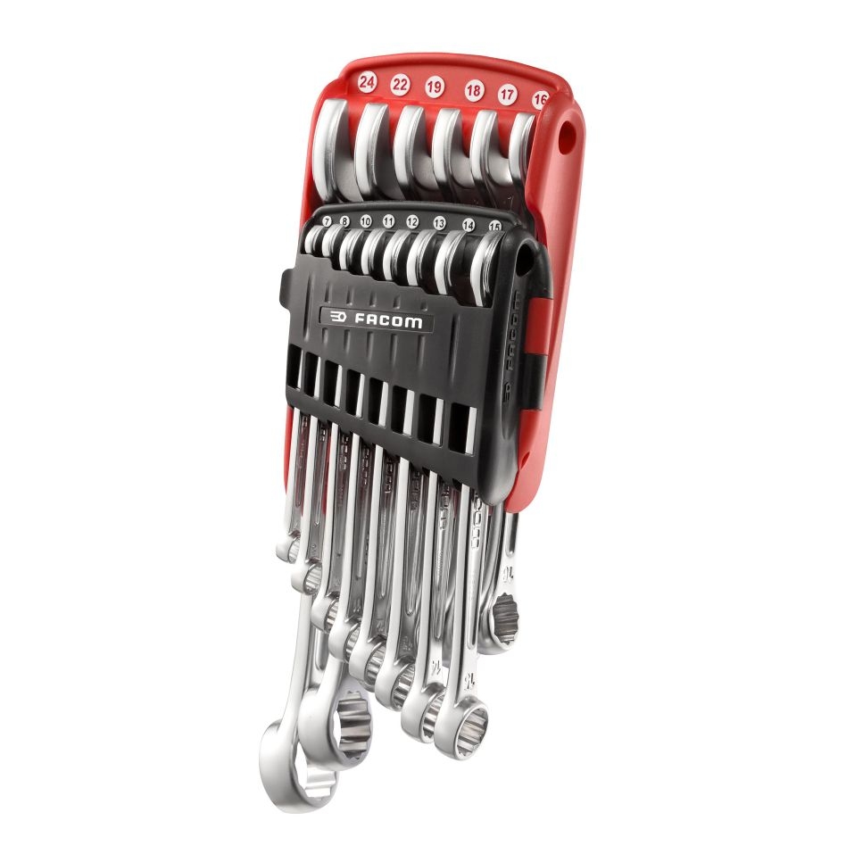 Facom 440.JP14 440 - Set metrische ringsteeksleutels in houder