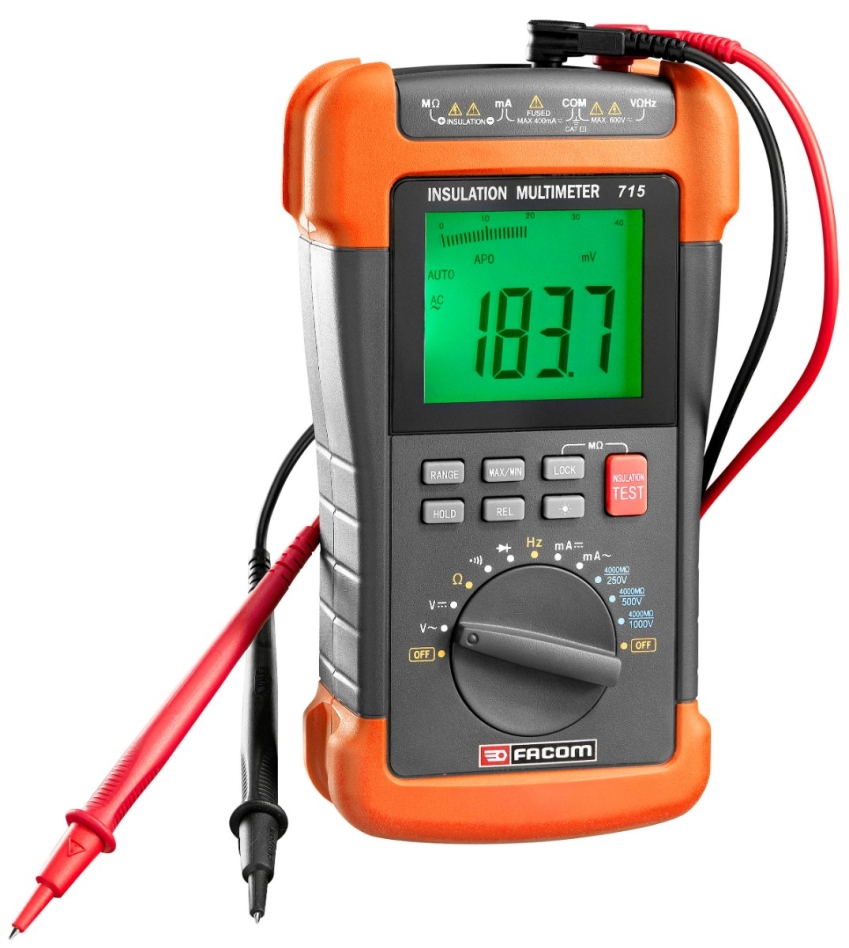 Facom 715PB Multimeter isolatieweerstandsmeter