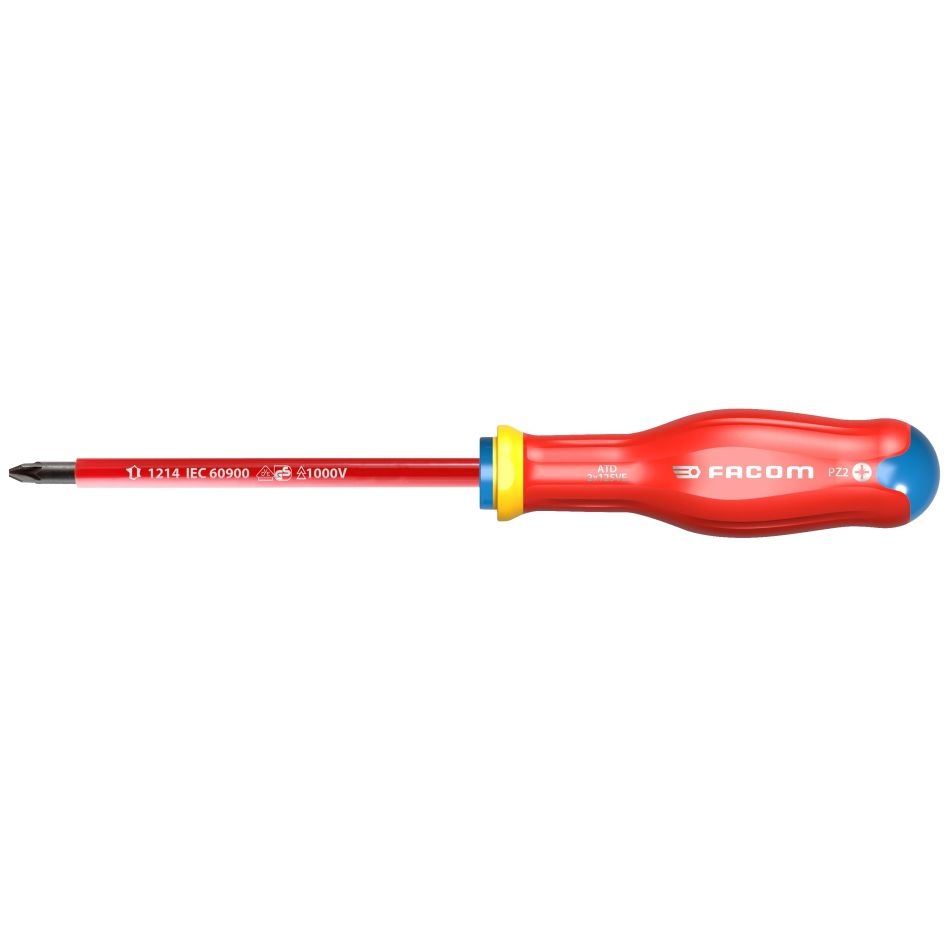 Facom ATD3X150VE Pozidrive schroevendraaier geïsoleerd Tot 1000 Volt PROTWIST®