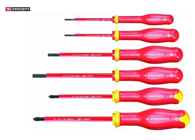 Facom ATPVE.J6PB 1000V Schroevendraaierset 6-Delig