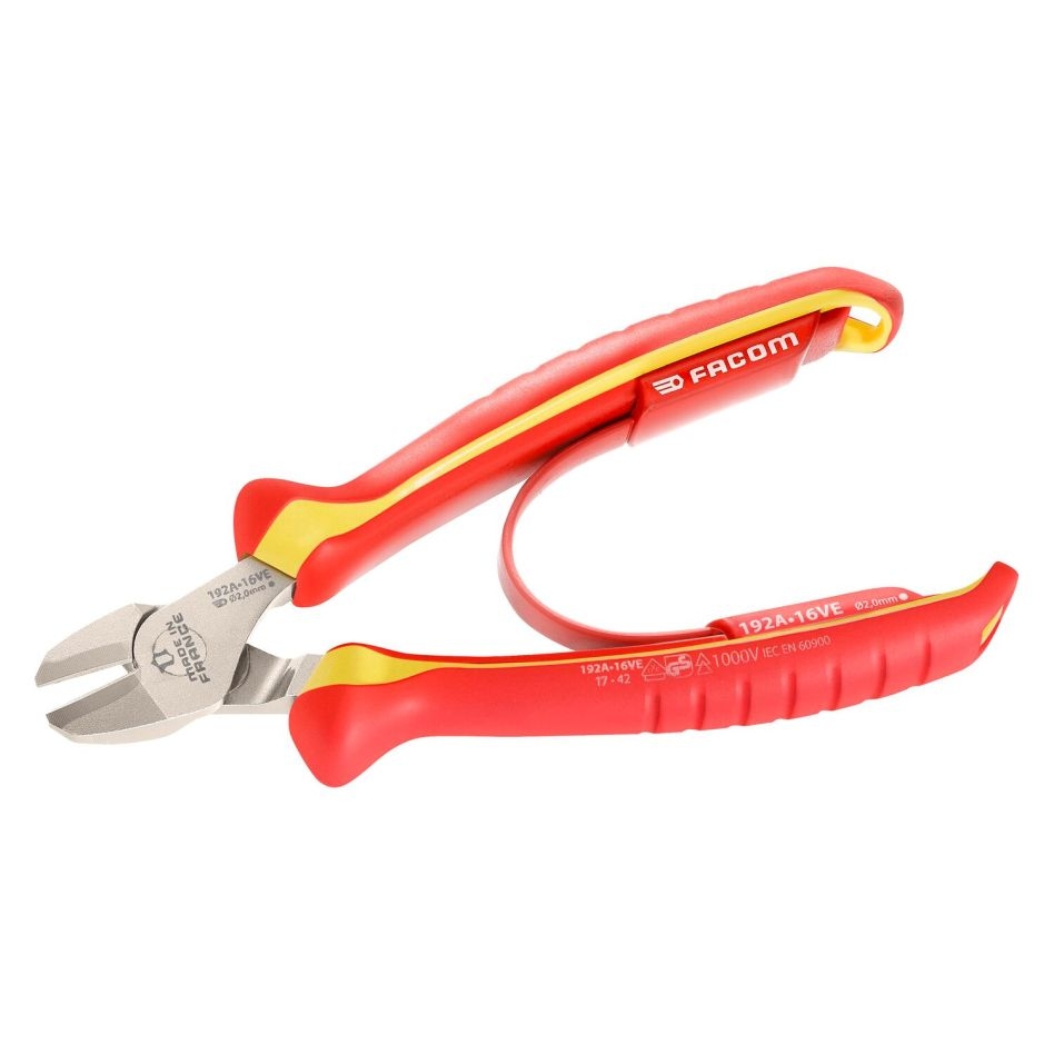 Facom 192A.16VE 1000V VDE Diagonale kniptang 160 mm