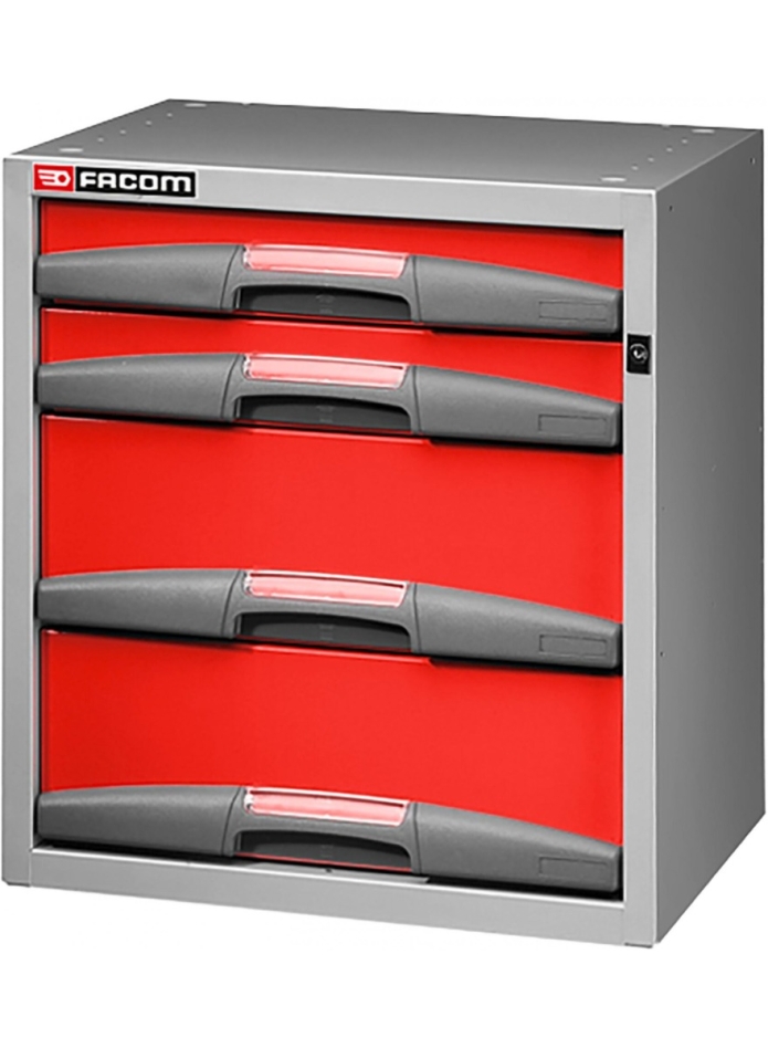 Facom F50000063 Hoge kast met 4 laden 495 mm