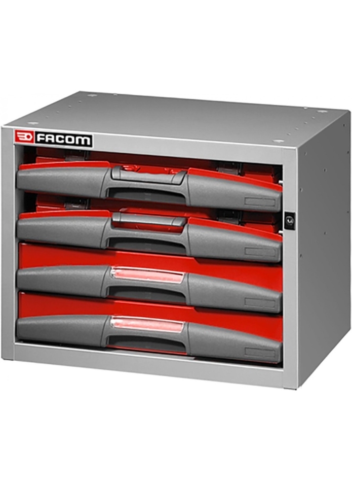 Facom F50000101 Matrix Lage Kast met 2 Laden en 2 uitneembare boxen 495 mm