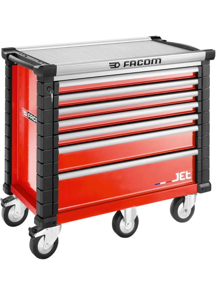 Facom JET.7M5A Gereedschapswagen 7 laden M5 Rood