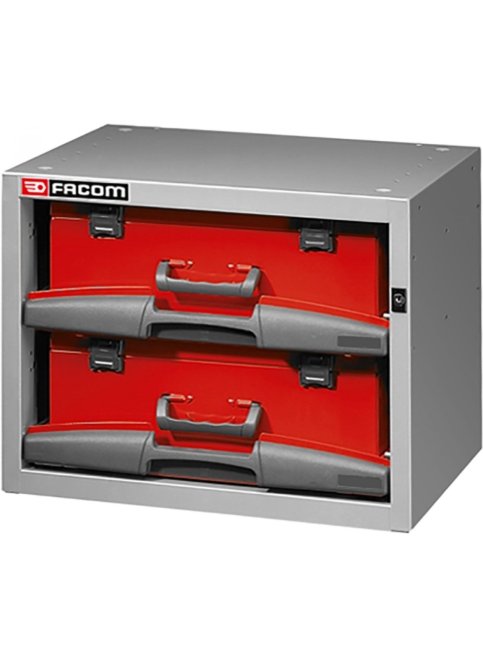 Facom F50000001 Lage kast met 2 uitneembare boxen 495 mm