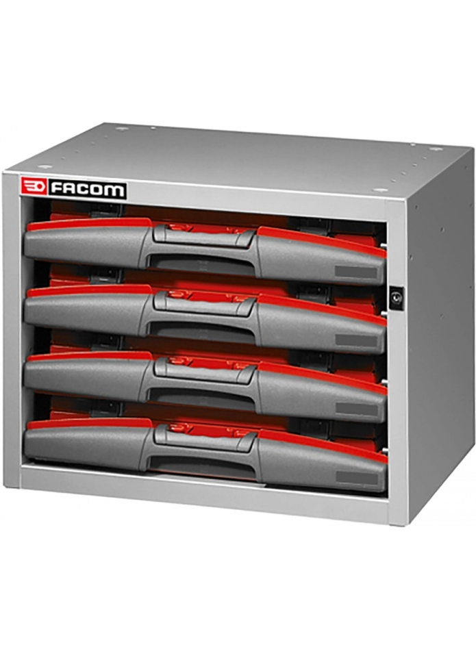 Facom F50000003 Hoge kast met 4 uitneembare boxen 495 mm