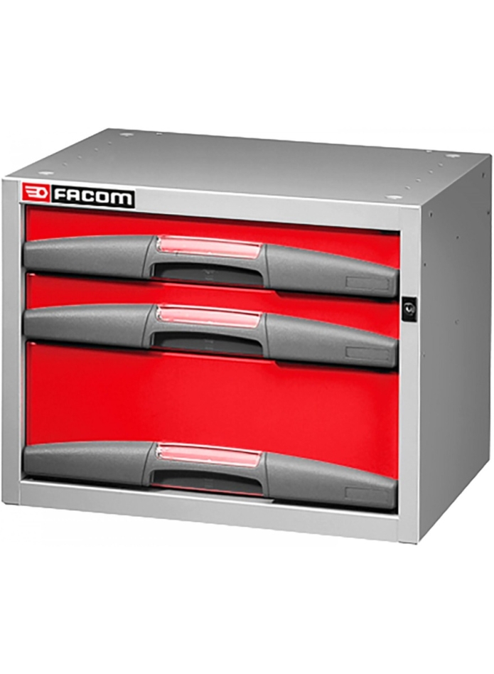 Facom F50000042 Lage kast met 3 laden 495 mm