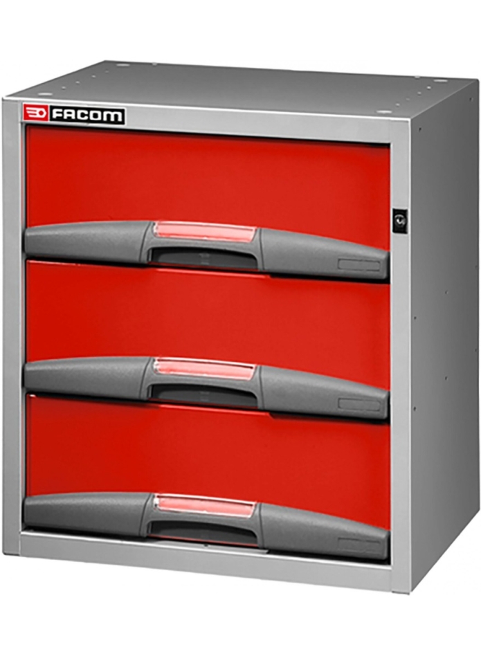Facom F50000062 Hoge kast met 3 laden 495 mm