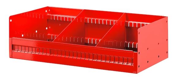Facom U50030036 Matrix schuine legplank met 2 verwijderbare tussenschotten 435 x 275 x 185 mm