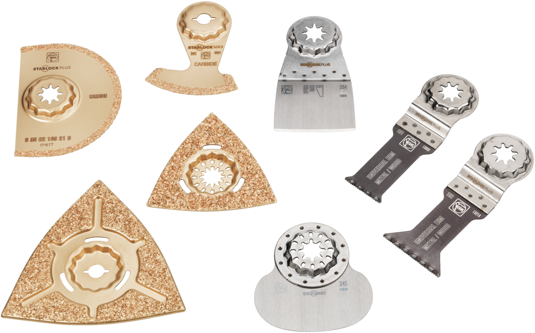 Fein Accessoires 35222967140 Profi-Set Starlock Max 8-delig VERWARMING / SANITAIR