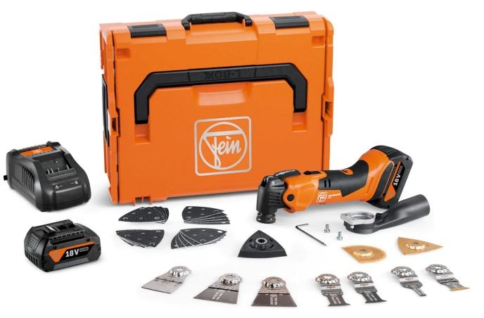 Fein 71293861000 AMM500 Accu MultiMaster Plus Top 18 Volt 4.0 AH AS