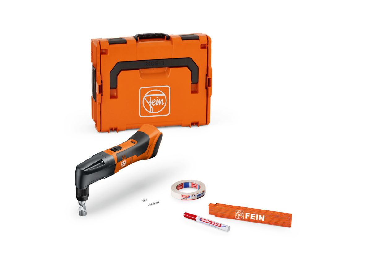 Fein 71321162000 ABLK 18 1.6 E AS Accuknabbelschaar basisset tot 1,6 mm excl. accu en lader in L-BOXX koffer